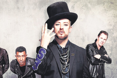 Culture Club toca esta noche en el Estadio Obras a las 21.