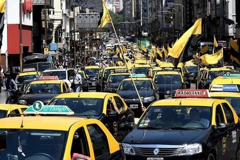 Taxistas contra Uber