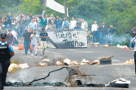 La disputa electoral se vive en la calle