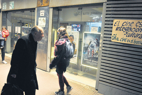 La Sala Arte Cinema era emblemática en el barrio de Constitución. (Fuente: Sandra Cartasso)