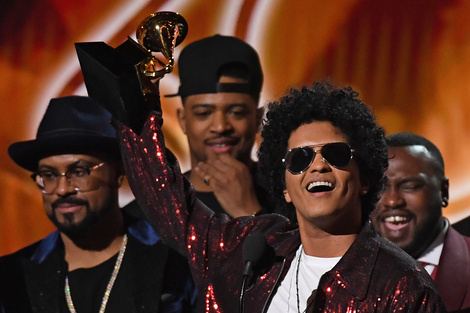 Bruno Mars, mimado por el público y por la industria.
