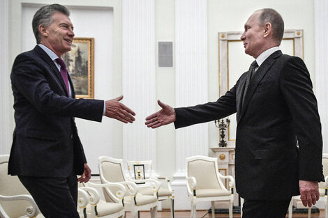 Macri con Putin