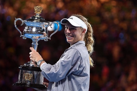 Caroline Wozniacki llegó a la gloria en Australia