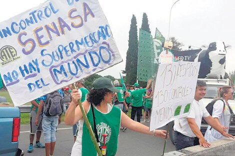 La “jornada provincial de lucha” fue motorizada por ATE “contra el ajuste de Macri y Vidal”.