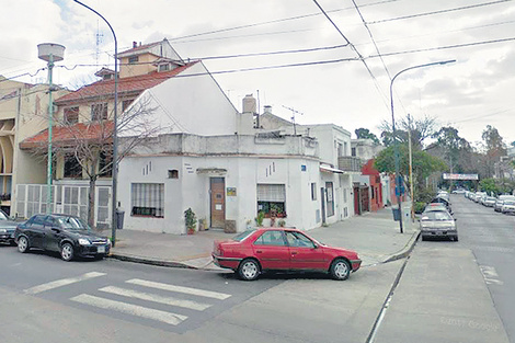 La esquina donde ocurrió el tiroteo que resultó fatal.