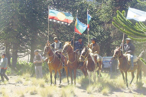 “Día nacional mapuche, sacá tu bandera”, es el lema de la convocatoria de hoy.