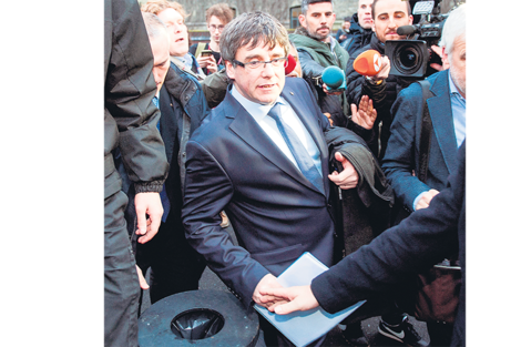 Puigdemont apostó fuerte con su viaje a Dinamarca.