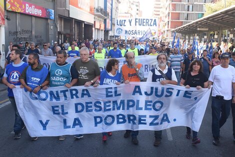 Para Botto, El MSR fue "adelantado" ya que lanzó hace un año la unidad contra el ajuste. (Fuente: Sebastián Granata)