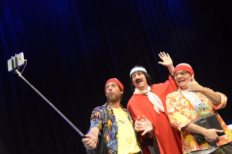El trío Marca Cañon vuelve después de 10 años al teatro La Comedia. (Fuente: Andres Macera)