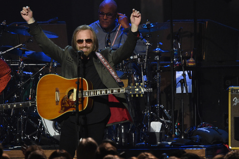 Petty en uno de sus últimos shows