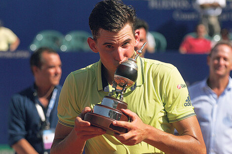 Thiem se tomó el mate en Buenos Aires