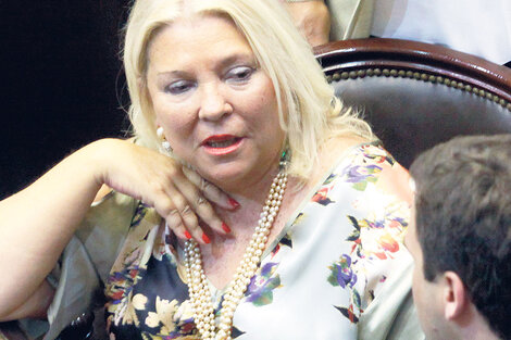 “Hay que evitar otros errores justamente para tener el apoyo popular”, se atajó Elisa Carrió. (Fuente: Jorge Larrosa)