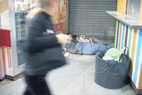 En la Comuna 1 se registran, en simultáneo, los mayores niveles de viviendas desocupadas y los mayores niveles de hacinamiento. (Fuente: Leandro Teysseire)