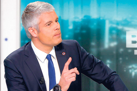 Laurent Wauquiez rompió en Francia el muro de la “palabra política decente” .