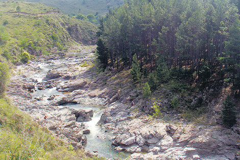 Agua y verde, los distintivos de El Durazno, en el corazón serrano cordobés.