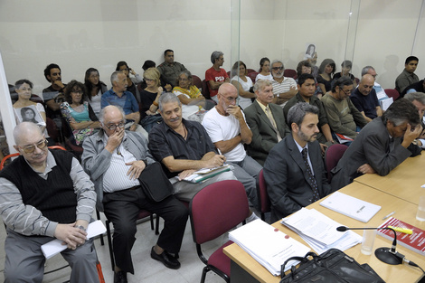 Lofiego, Olazagoitía y Altamirano, algunos de los represores que van a juicio. (Fuente: Andres Macera)