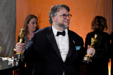Guillermo del Toro ganó el premio a Mejor Director por "La forma del agua", que también fue elegida Mejor Película.