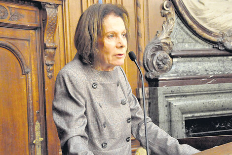 Macri anunció la postulación de Inés Weinberg de Roca durante una entrevista televisiva.