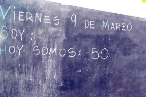 Las aulas en General Rodríguez no dan abasto con la cantidad de alumnos que reciben.