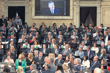 Más allá de las declaraciones de buenas intenciones, el Presidente adelantó un puñado de proyectos legislativos. (Fuente: Joaquín Salguero)