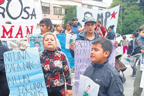 Ayer en Tucumán se manifestaron en reclamo de justicia y contra la violencia policial.