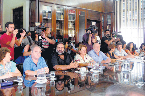 Primer round después del paro docente