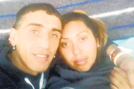 Gabriel “Chirete” Herrera con Andrea Neri, a quien luego asesinó.