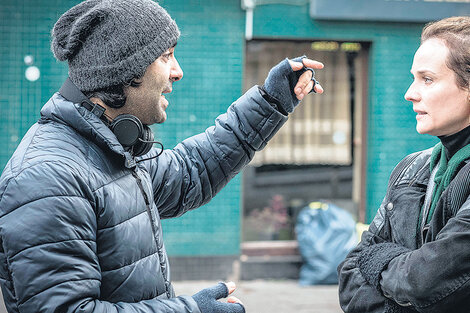 Faith Akin dirigiendo a su estrella, Diane Kruger.