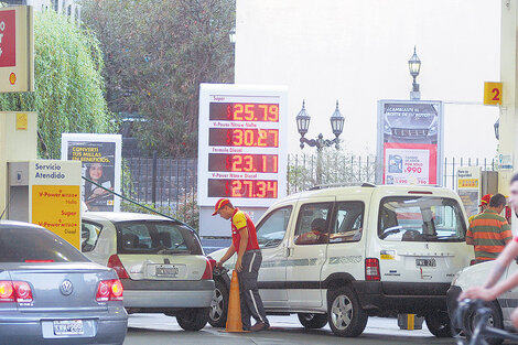 Combustibles más caros