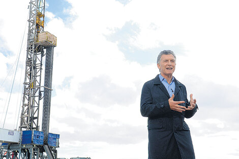 El presidente Mauricio Macri lanzó su mensaje sobre el tema tarifario ayer desde Vaca Muerta.