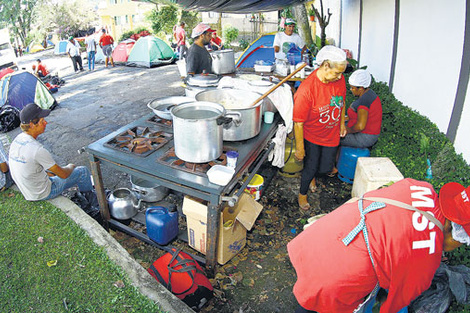 Apriete en Curitiba