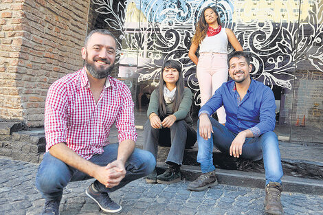 “Lo que estamos haciendo es sembrar el folklore del futuro”, dicen Salamanca, González, Larcher y Ramírez.