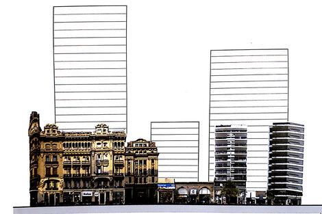 Plan de detalle de reconversión de la manzana 125 del área central.