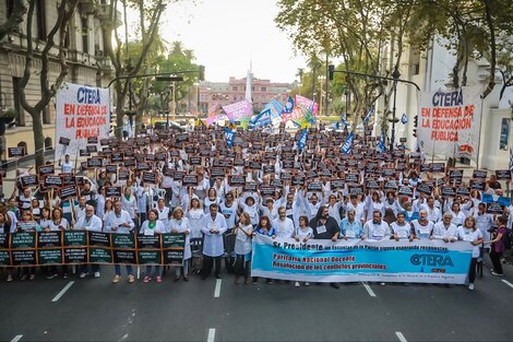 Marcha, concentración y paro