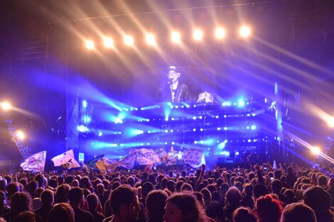 Los Ratones Paranoicos pisaron fuerte en este festival que unió jóvenes como Cazzu, El Kuelgue o XXL Irione. (Fuente: Prensa Festival Nuestro)