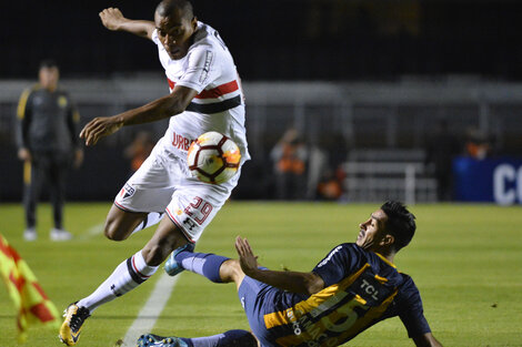 Camacho hizo un buen primer tiempo pero se mostró cansado en la segunda parte.