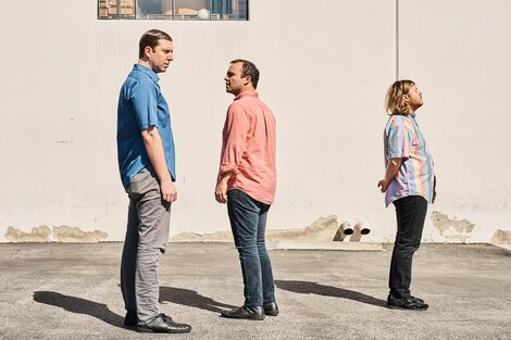 "Es nuestro disco menos tenso: grabamos dos demos y ensayamos antes de grabar”, explica el tecladista Gerrit Welmers. (Fuente: Prensa Future Islands)