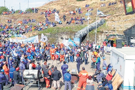 La resistencia rindió frutos en Río Turbio