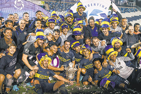 Boca, primer campeón de la Superliga