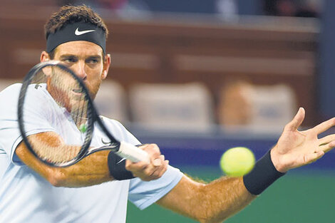 Del Potro se entrenó en París