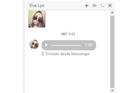 El muro en Facebook de Eve(lyn) Beltrame, la denunciada.