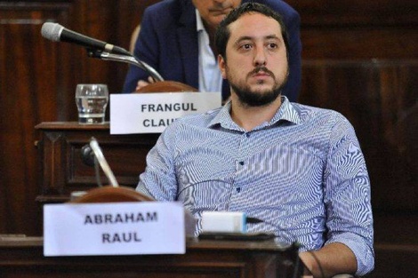 Raúl Abraham, el concejal de La Plata qeu avaló los dichos de Vidal sobre las universidades.