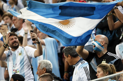 Hinchas argentinos en la mira de la AFIP