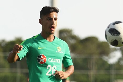 Arzani debutó en Primera este año en el Melbourne City; y en la selección mayor la semana pasada, en un amistoso.