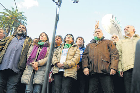 “Les mostraremos un país paralizado y luchando”