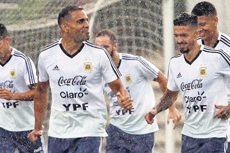 La lluvia le da tranquilidad a la Selección