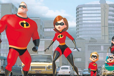 Esta vez, Elastigirl debe salir a combatir el mal y Mr. Incredible se asume como amo de casa.