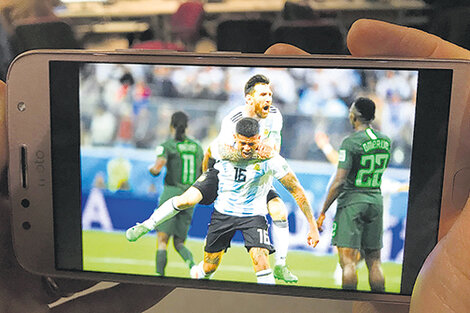 El primer Mundial “multipantalla”