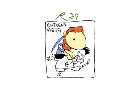 Entrena Messi