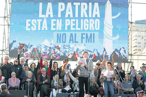 La movilización de hoy es continuidad de la realizada el 25 de mayo pasado.